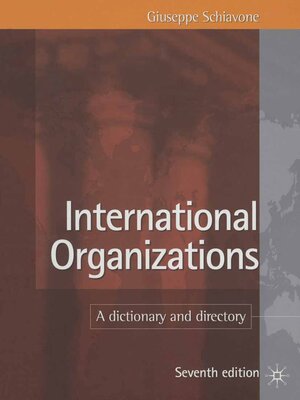 cover image of International Organizations